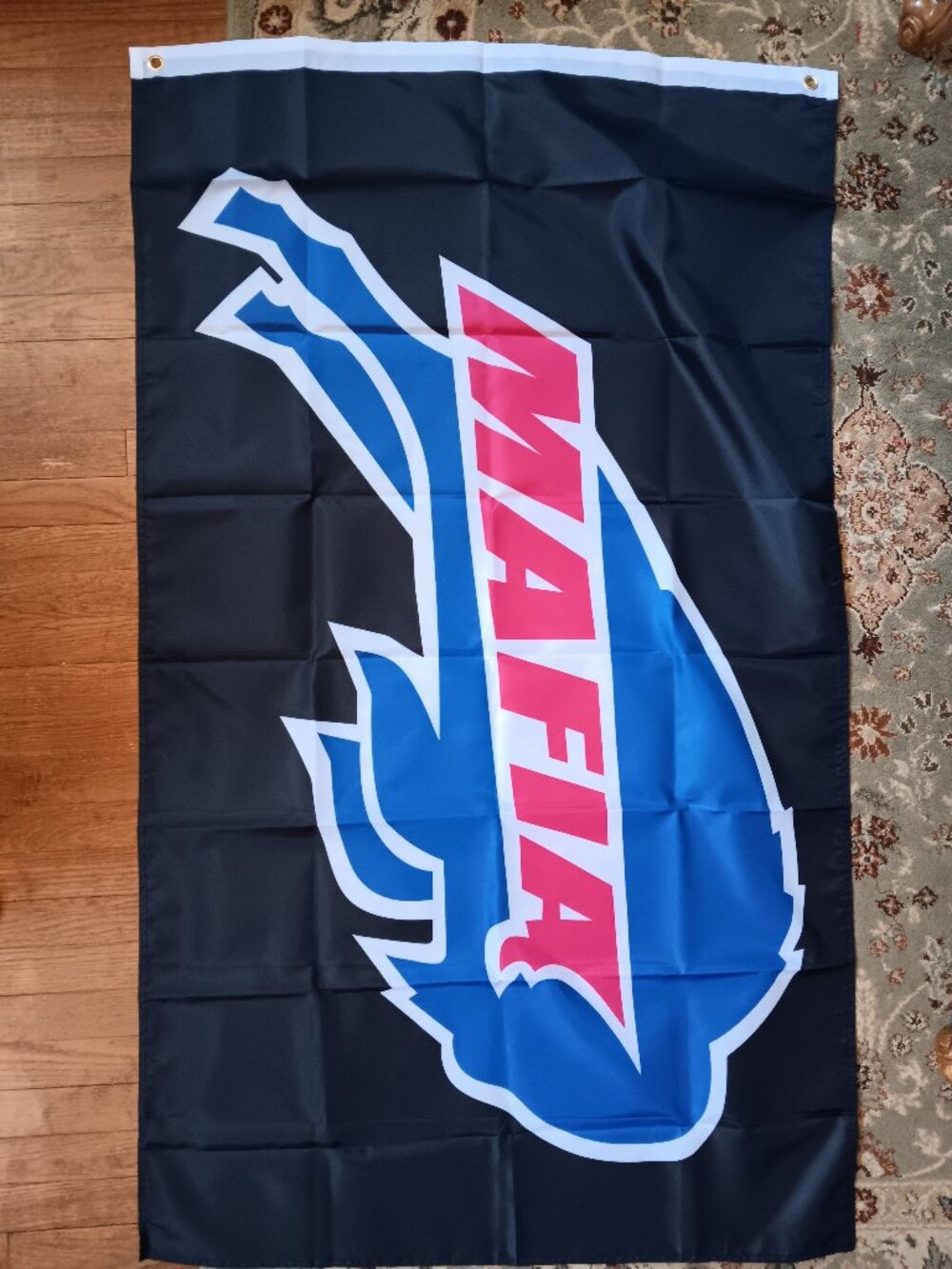 Buffalo Bills Black Mafia NFL 3X5 Feet Flag Banner Pole or Wall Decor